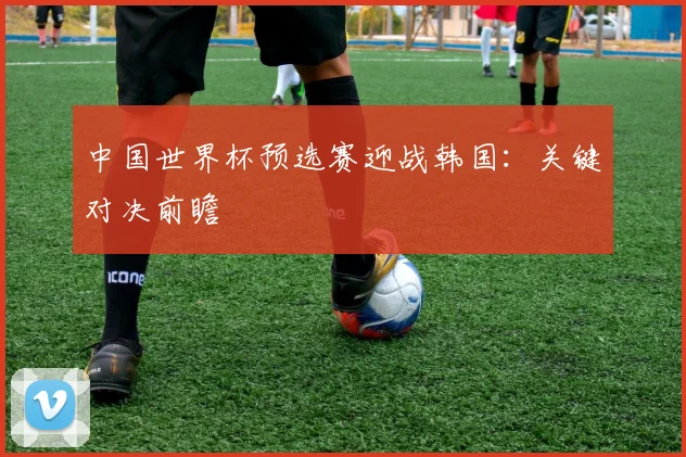 中国世界杯预选赛迎战韩国：关键对决前瞻
